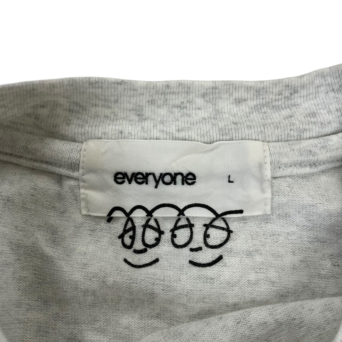 everyone×j．30000 Logo Short Sleeve TeeプリントTシャツEV23-CS06 古着・中古-3枚目のアイテム画像