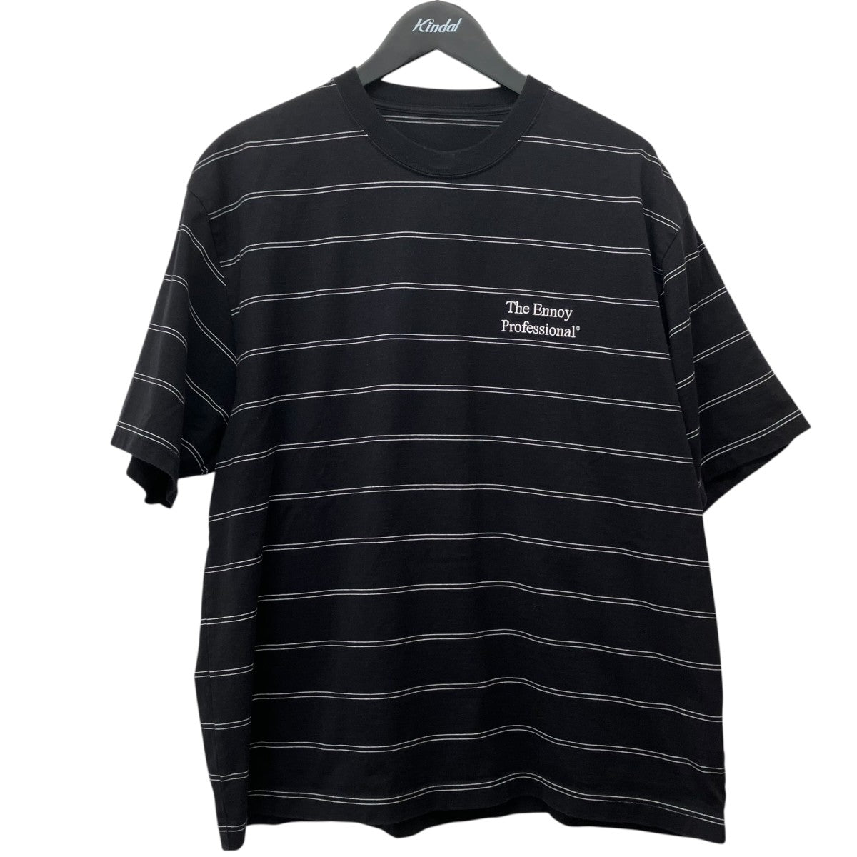 THE ENNOY PROFESSIONAL 25SSPanel Border S S T-ShirtボーダーTシャツSS25BRENCT02AM 古着・中古-1枚目のアイテム画像