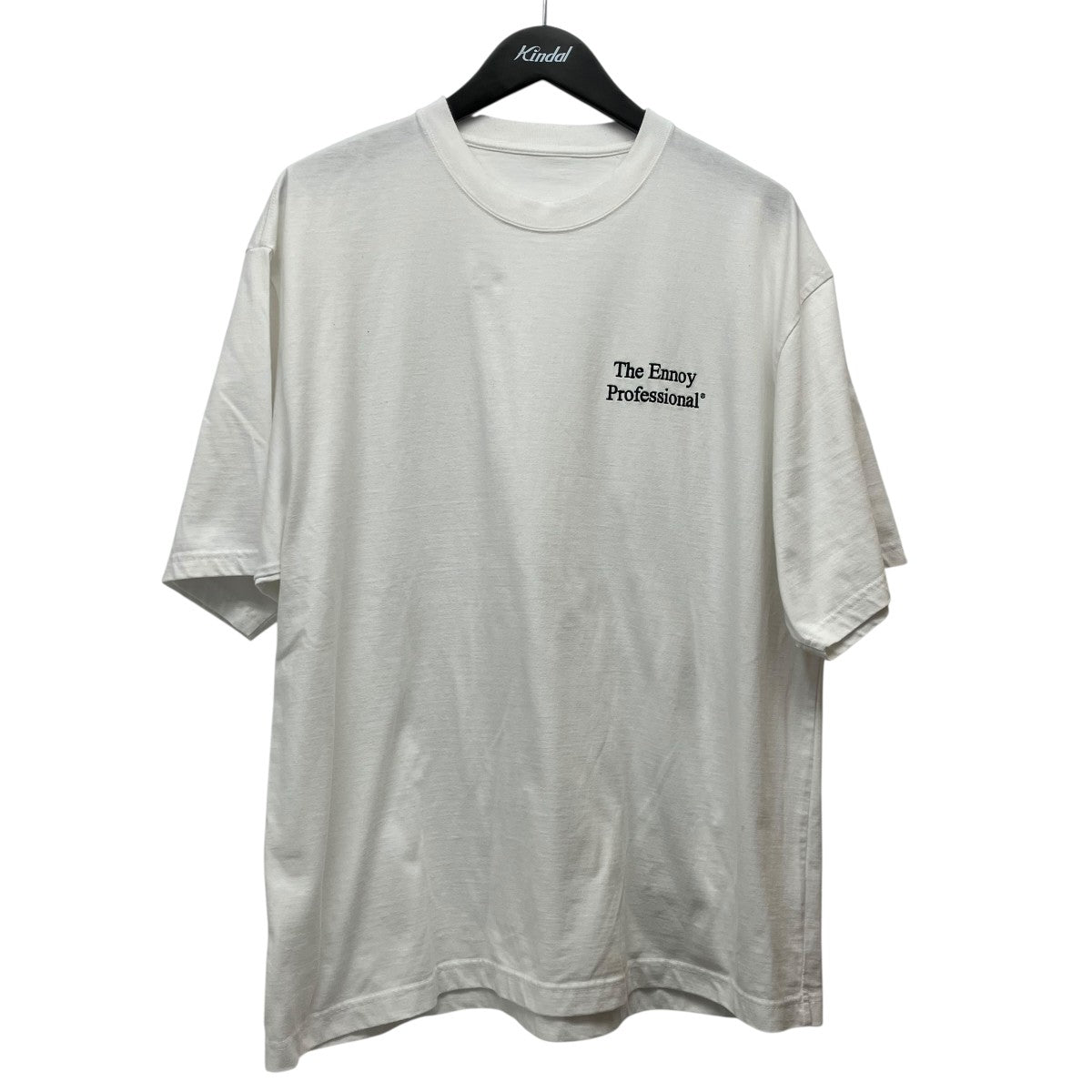 THE ENNOY PROFESSIONAL ロゴ刺繍TシャツSS22BRENCT04NTL 古着・中古-1枚目のアイテム画像