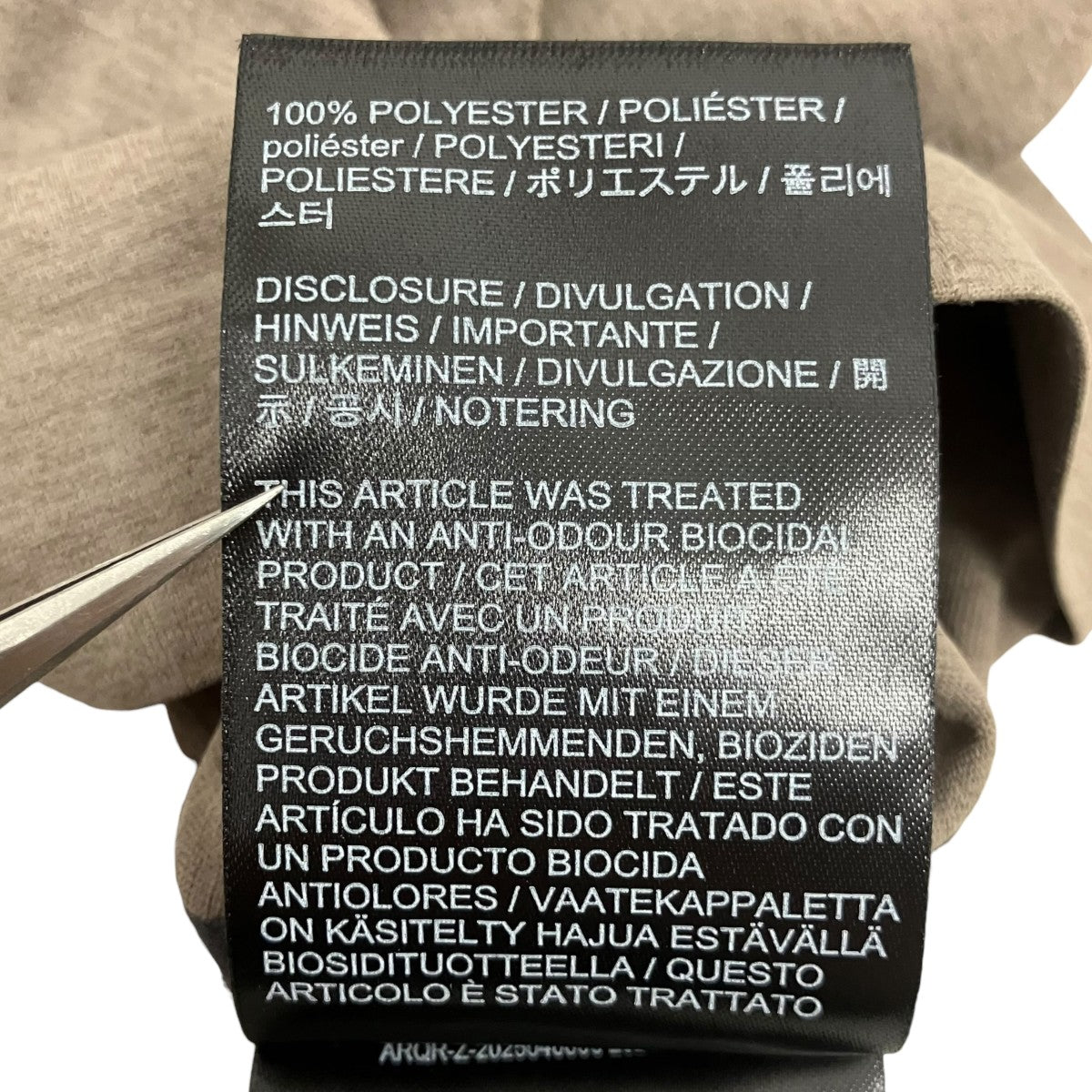 ARC’TERYX VEILANCE 26SSMETRON SS TEEメトロン ショートスリーブクルーネックTシャツ 古着・中古-6枚目のアイテム画像