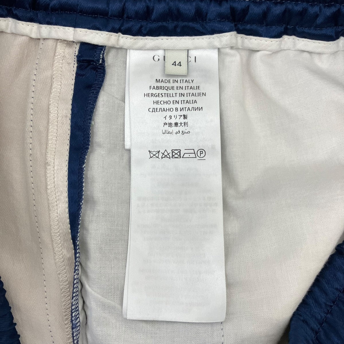 GUCCI サテンGGスター ドローストリングショートパンツ575325 古着・中古-8枚目のアイテム画像