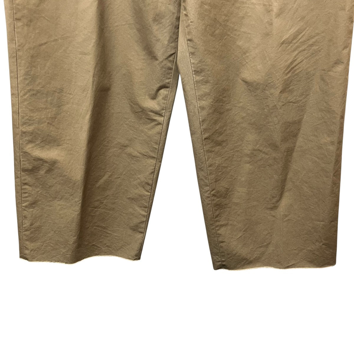 AURALEE HIGH COUNT CLOTH WIDE PANTSトルファンコットンワイドパンツA7AP02BT 古着・中古-4枚目のアイテム画像