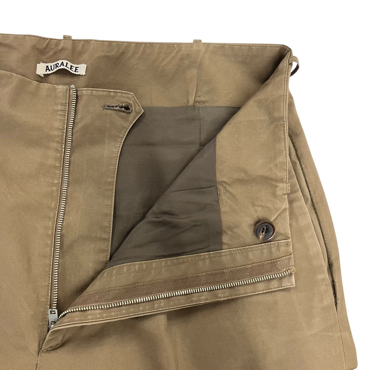 AURALEE HIGH COUNT CLOTH WIDE PANTSトルファンコットンワイドパンツA7AP02BT 古着・中古-5枚目のアイテム画像