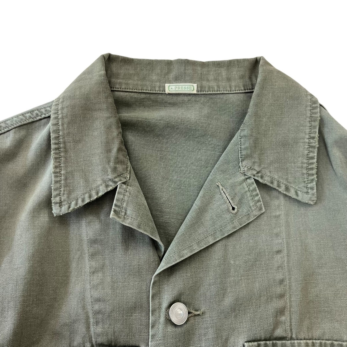 A．PRESSE 25SSVintage WW2 US Army Utility Jacketヴィンテージミリタリージャケット25AAP-01-50 古着・中古-3枚目のアイテム画像