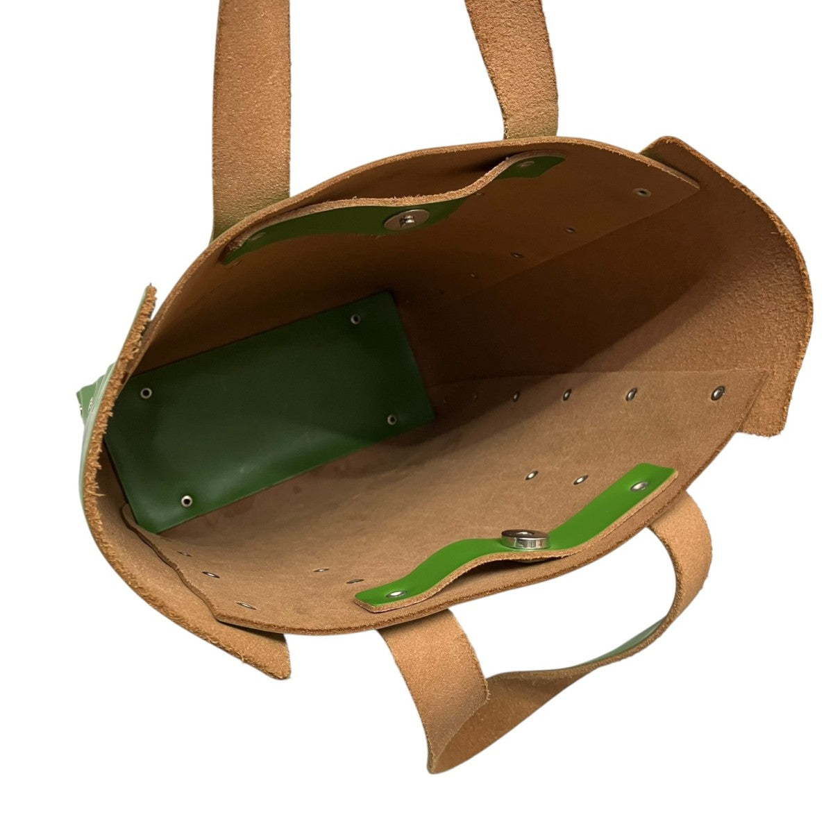 Hender Scheme assemble daikei hand bagレザートートバッグ 古着・中古-6枚目のアイテム画像