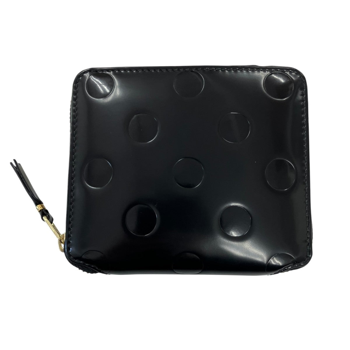 COMME des GARCONS CDG WALLET DOTS EMBOSSED LEATHERドットウォレットSA2100NE 古着・中古-1枚目のアイテム画像