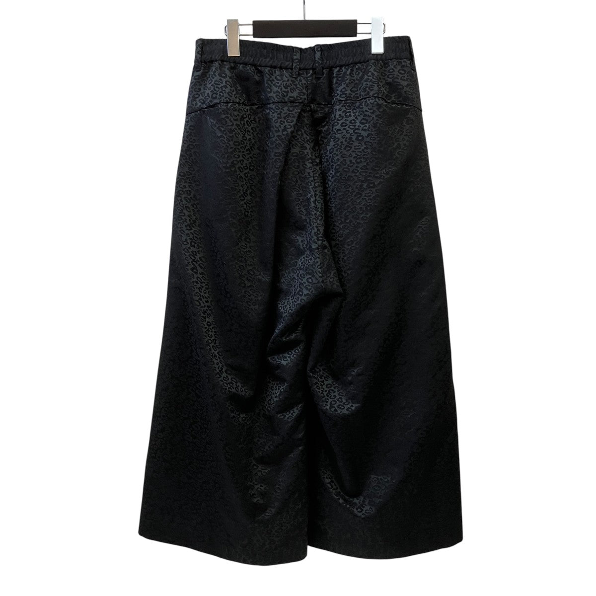 NO ID． レオパートジャガードワイドパンツ450006-838P 古着・中古-2枚目のアイテム画像