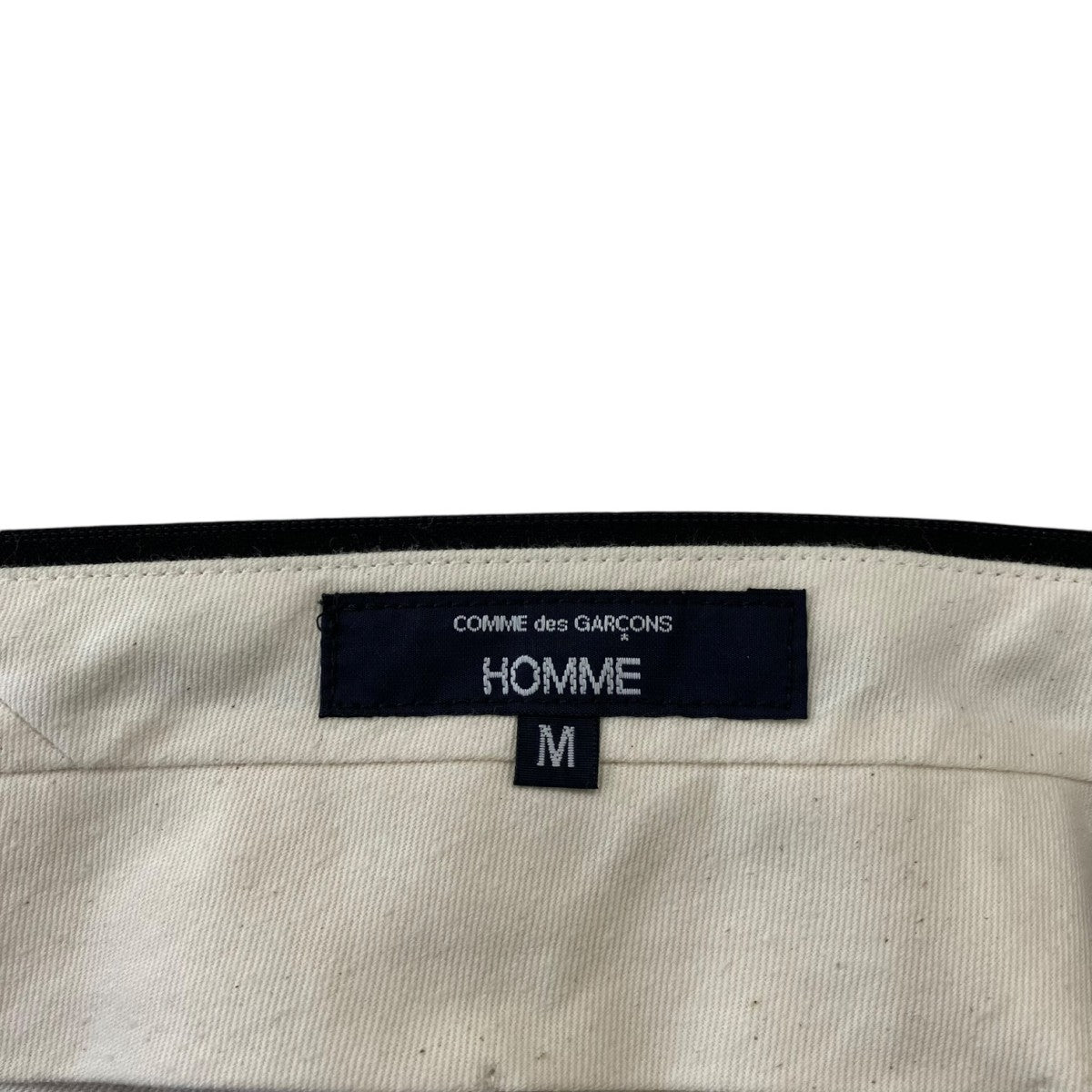 COMME des GARCONS HOMME 25AWウールエステルヘリンボーントラウザーズHP-P001 古着・中古-3枚目のアイテム画像