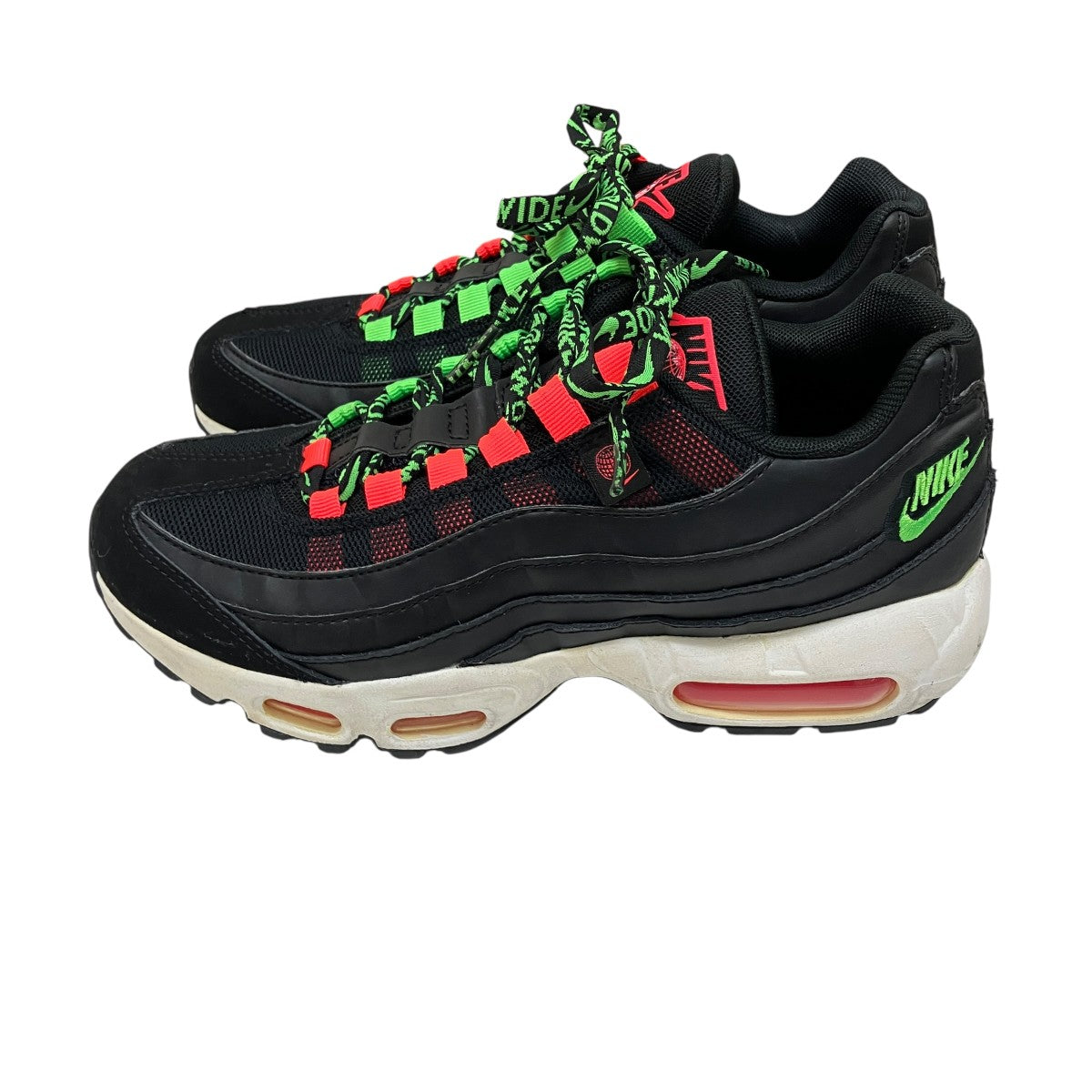 NIKE Women’s Air Max 95 Worldwide BlackスニーカーCV9030-001 古着・中古-3枚目のアイテム画像