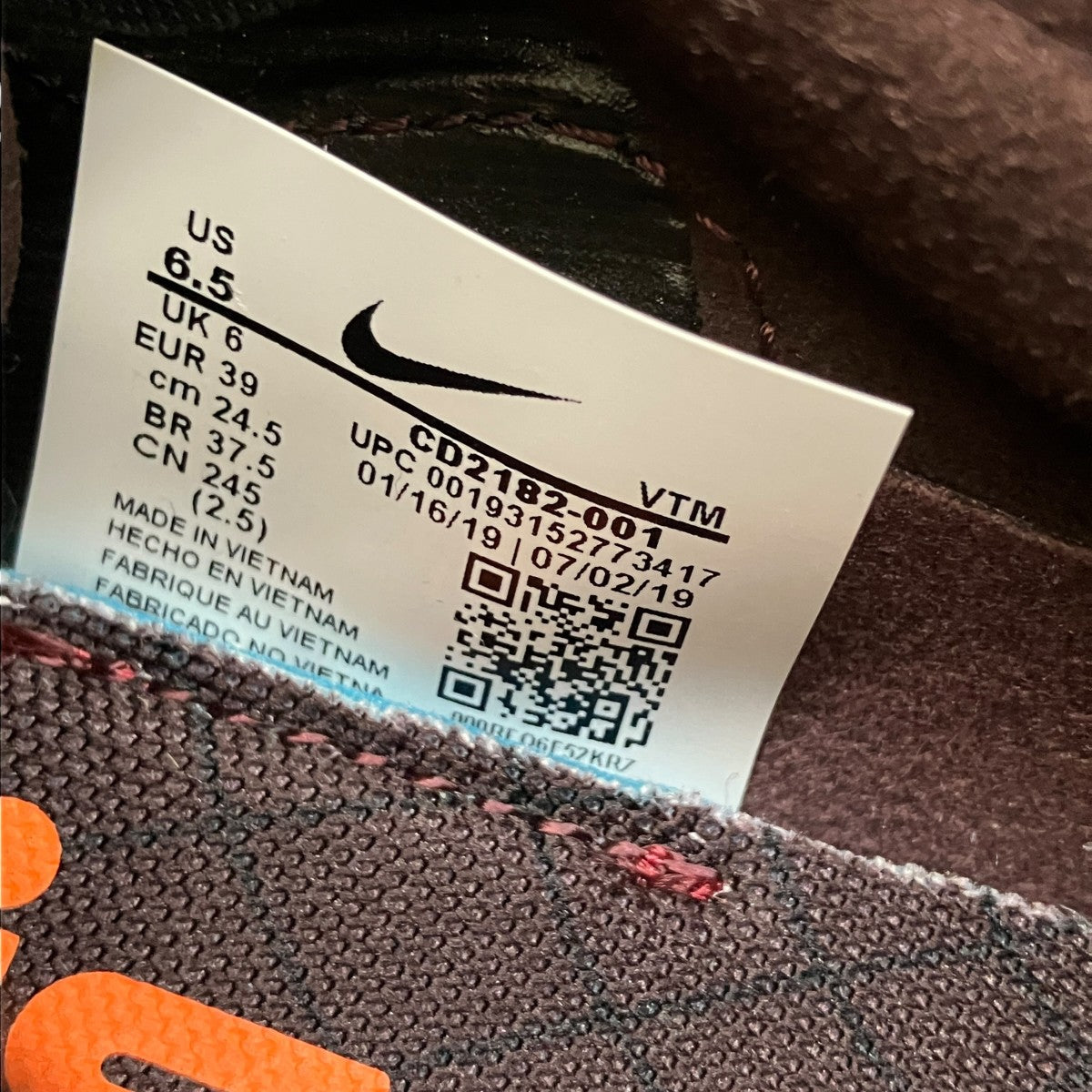 NIKE AIR MAX 720 ISPA BLACK REFLECT SILVERスニーカーCD2182-001 古着・中古-9枚目のアイテム画像