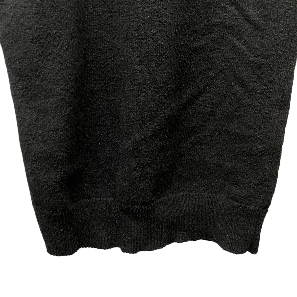 cotton high neck knitting dressタートルネックサイドボタンニットワンピース1025204003