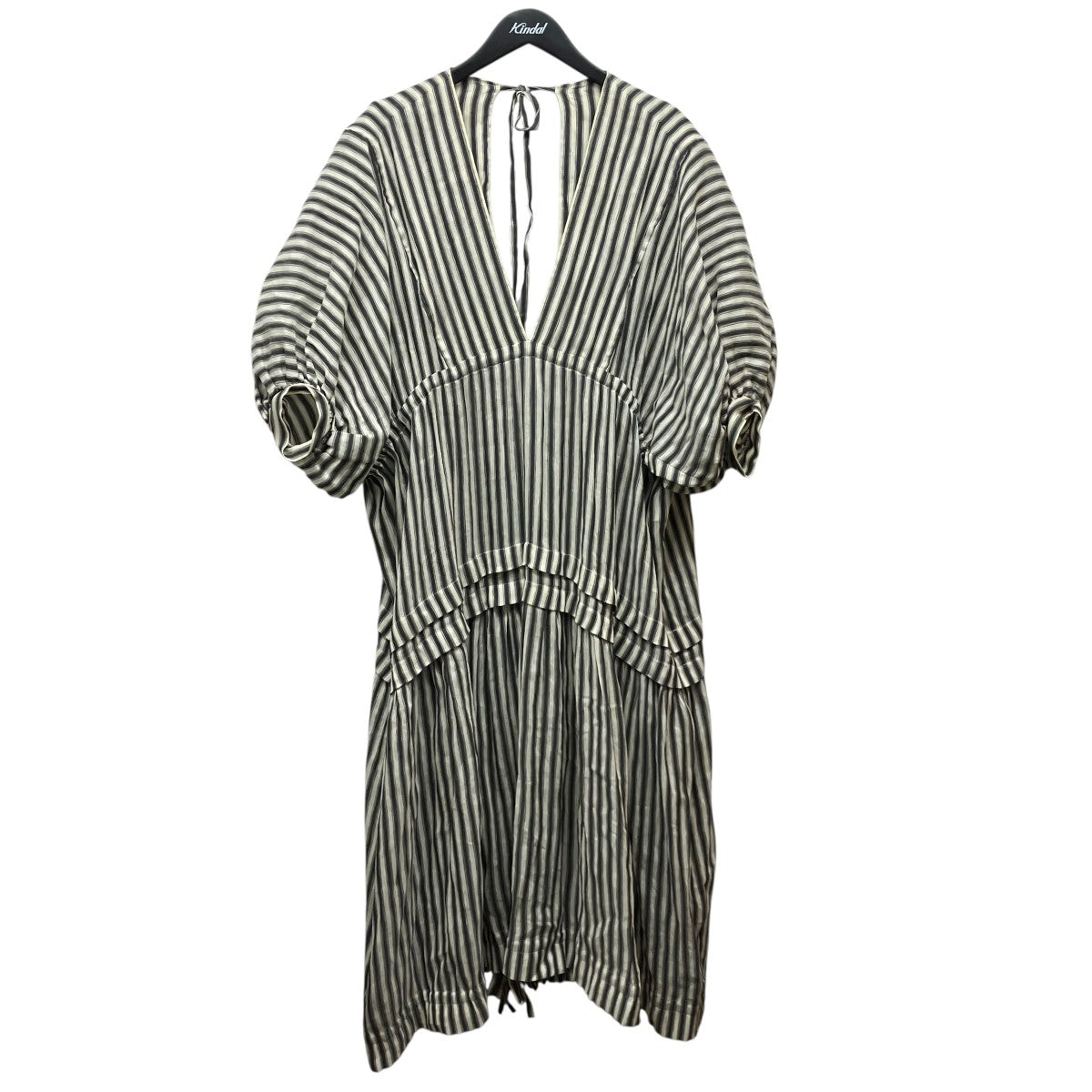 beautiful people pillow striped purse blouse dressストライプワンピース1115110015 古着・中古-1枚目のアイテム画像