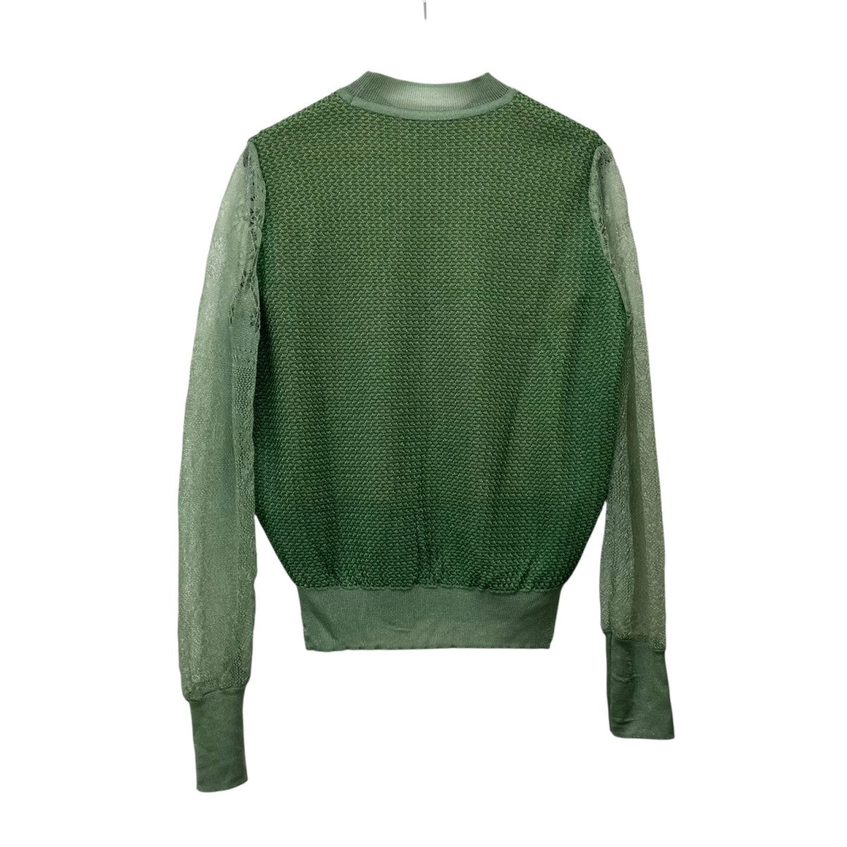 mame kurogouchi Wrapping Knit PulloveレイヤードニットシースルーカットソーMM20SS-KN037 古着・中古-2枚目のアイテム画像
