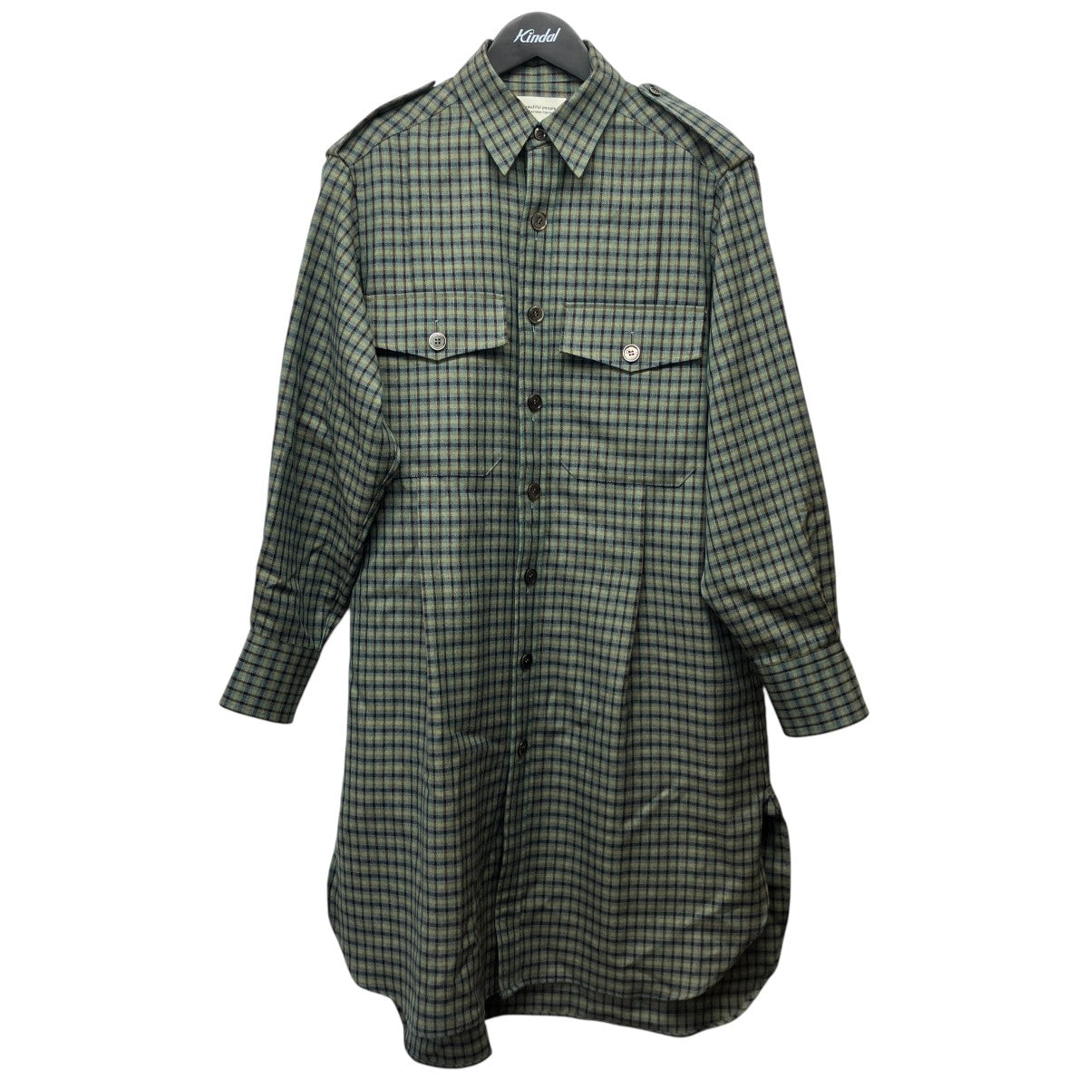 shepherd check big shirtチェックシャツワンピース1945106006