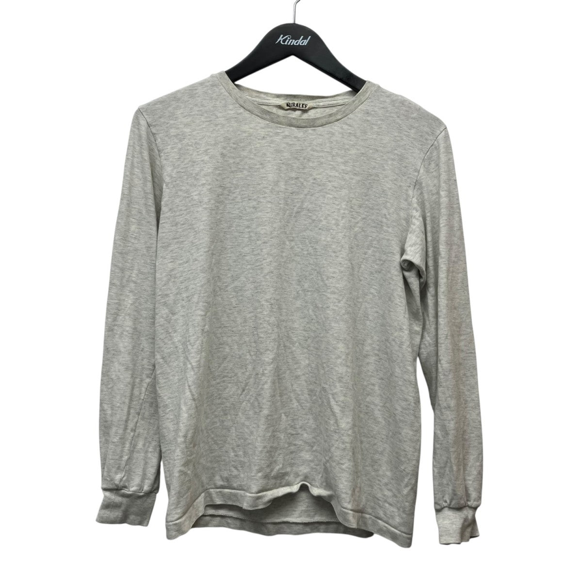 AURALEE SEAMLESS L S TEE長袖カットソーA21AP05ST 古着・中古-1枚目のアイテム画像