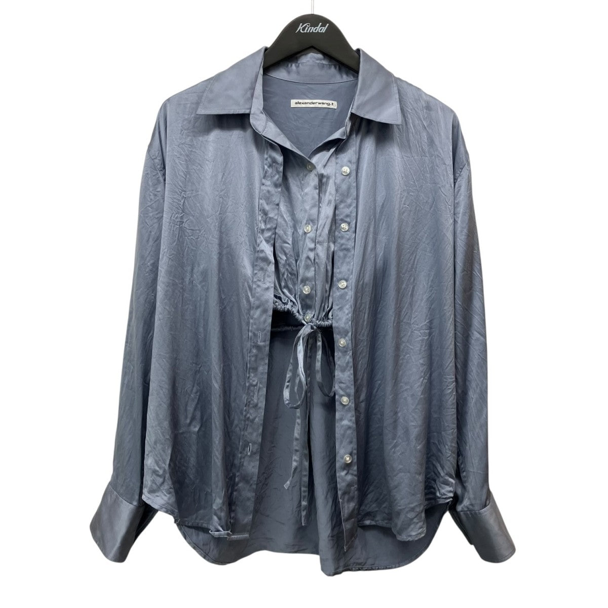 ALEXANDER WANG レイヤードシルクブラウス4WC1241444 古着・中古-1枚目のアイテム画像