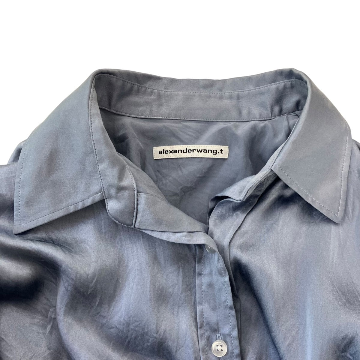 ALEXANDER WANG レイヤードシルクブラウス4WC1241444 古着・中古-4枚目のアイテム画像