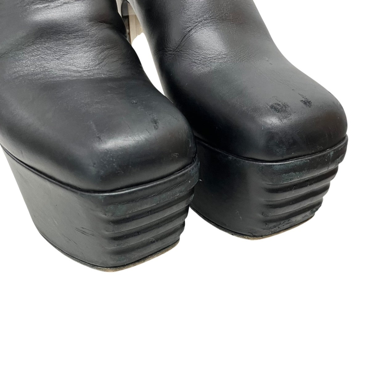 RICK OWENS MINIMAL GRILL BEATLEグラデーションヒールキスブーツRP01C5847 古着・中古-4枚目のアイテム画像