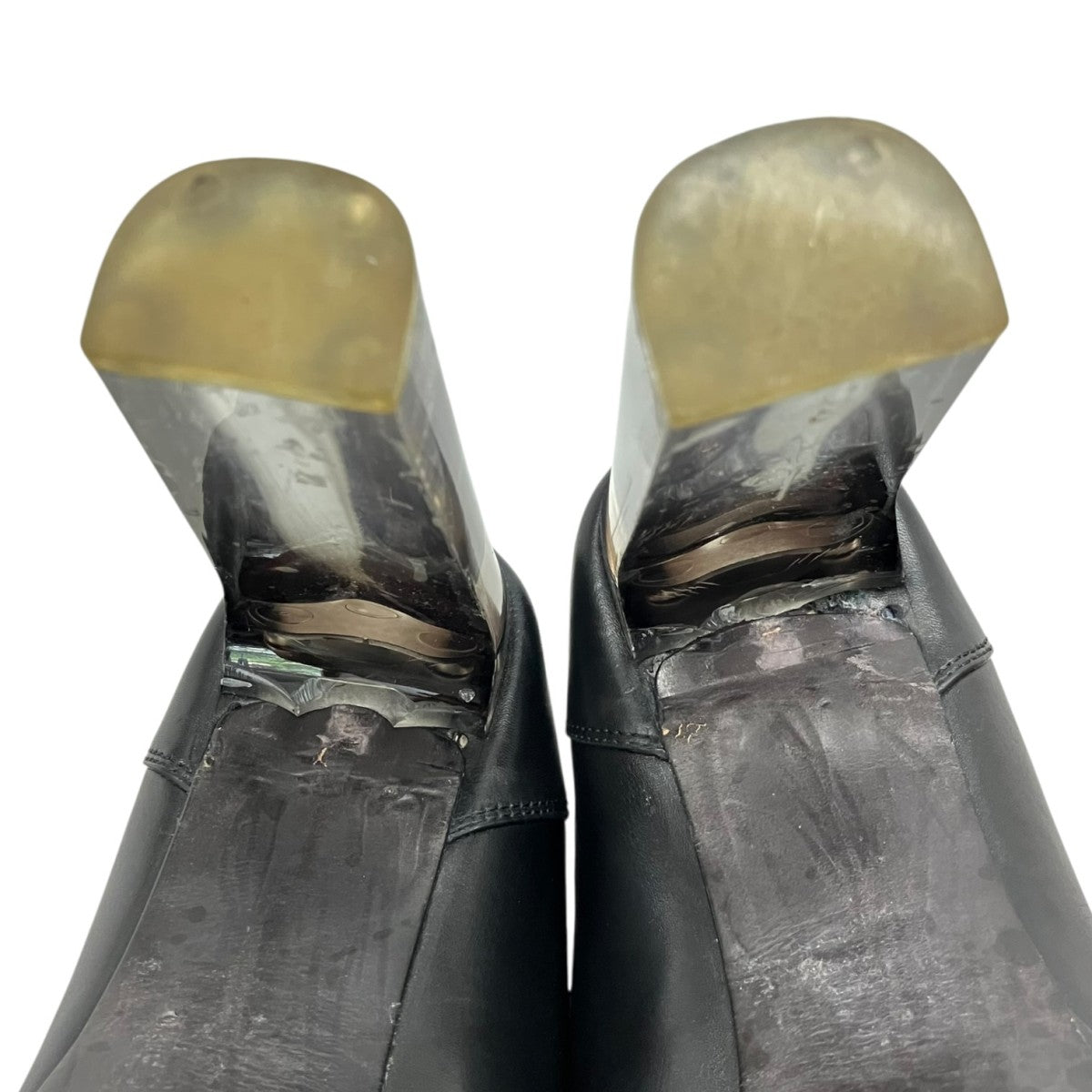 RICK OWENS MINIMAL GRILL BEATLEグラデーションヒールキスブーツRP01C5847 古着・中古-6枚目のアイテム画像