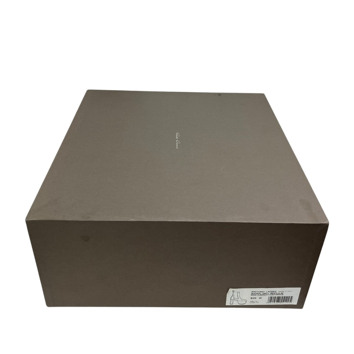 RICK OWENS MINIMAL GRILL BEATLEグラデーションヒールキスブーツRP01C5847 古着・中古-9枚目のアイテム画像