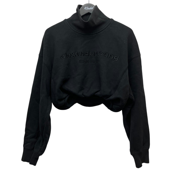 ALEXANDER WANG(アレキサンダーワン) ロゴ刺しゅうクロップド