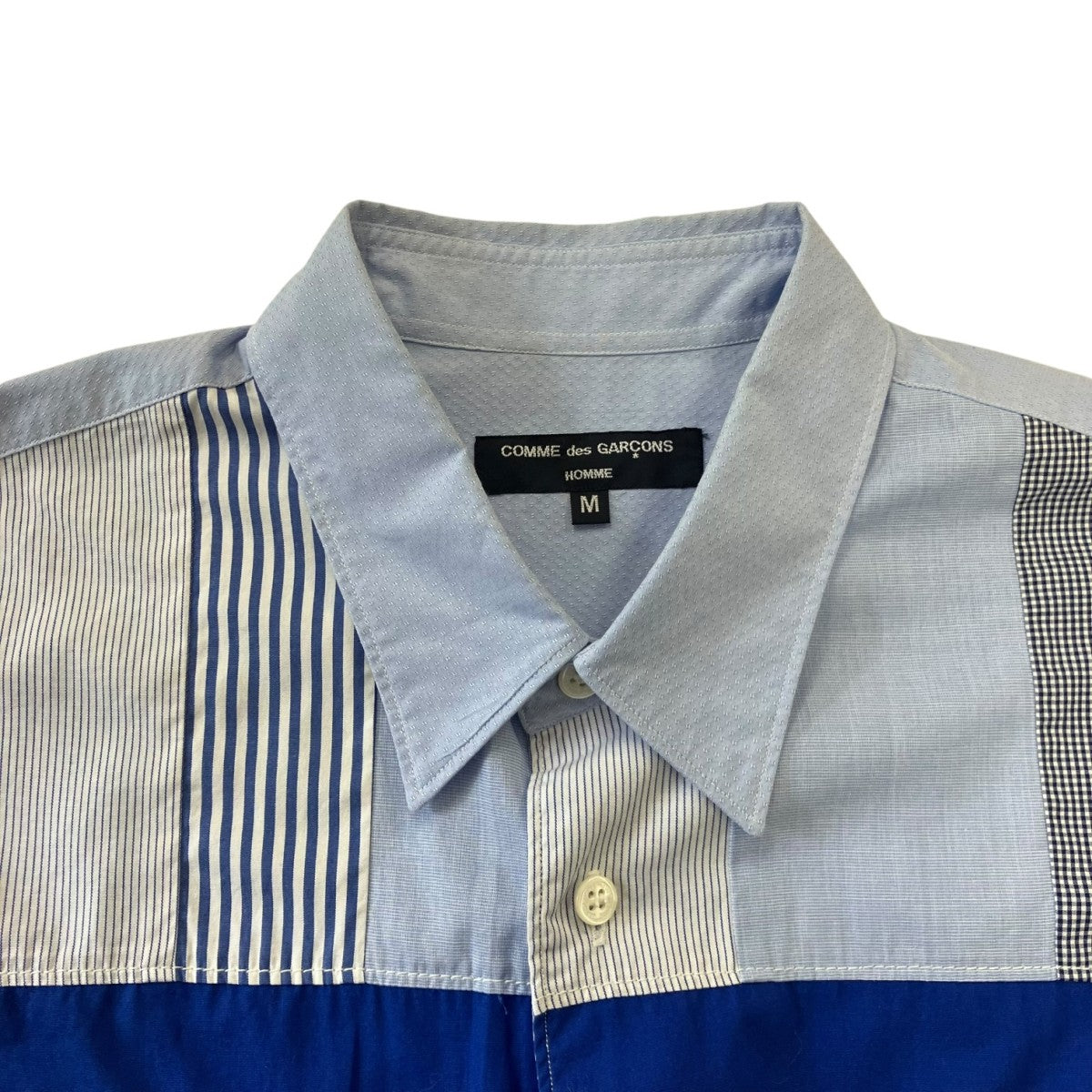 COMME des GARCONS HOMME 17SSストライプパターンシャツHS-B008 古着・中古-3枚目のアイテム画像