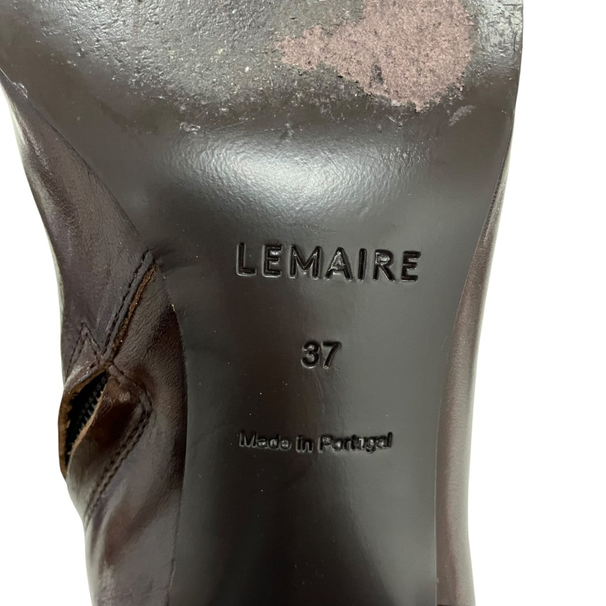 LEMAIRE(ルメール) ANATOMIC BOOTS 55アナトミックヒールブーツFO0206