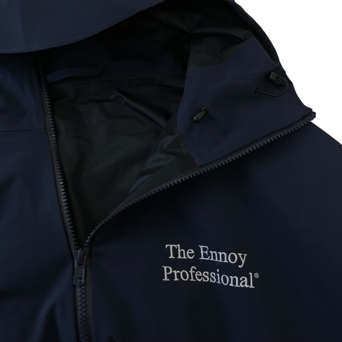 The Ennnoy Professional 25AW3LAYER SHELL HOODIE3レイヤーフーデットナイロンジャケットAW25BRENJK05TR 古着・中古-4枚目のアイテム画像