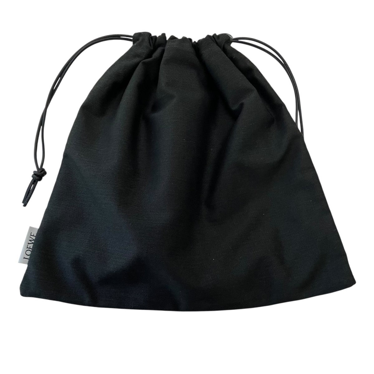 LOEWE×Paulas Ibiza 25SSチューリップ巾着バッグ ブラック｜【公式