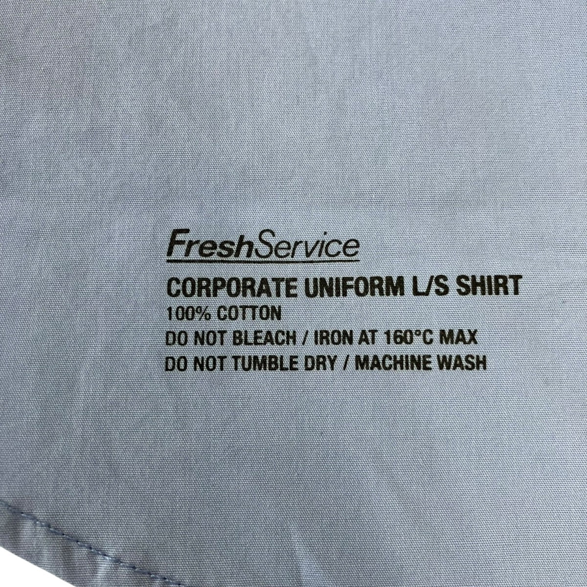 FreshService CORPORATE UNIFORM L S SHIRTオーバーサイズシャツR000000005143 古着・中古-6枚目のアイテム画像