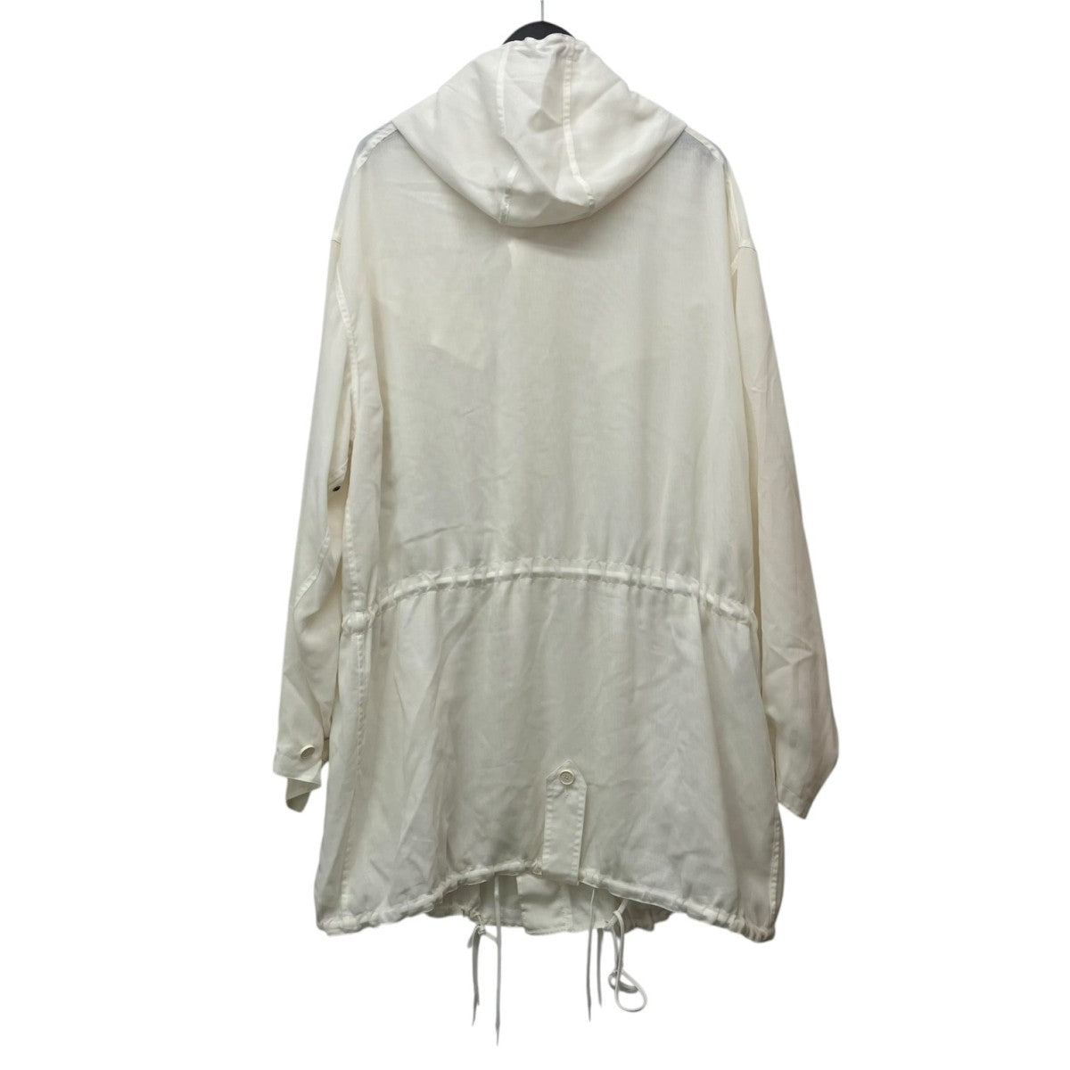 Maison Margiela 1 キュプラミリタリーフーデットロングコートS51AM0470 S54345 古着・中古-2枚目のアイテム画像
