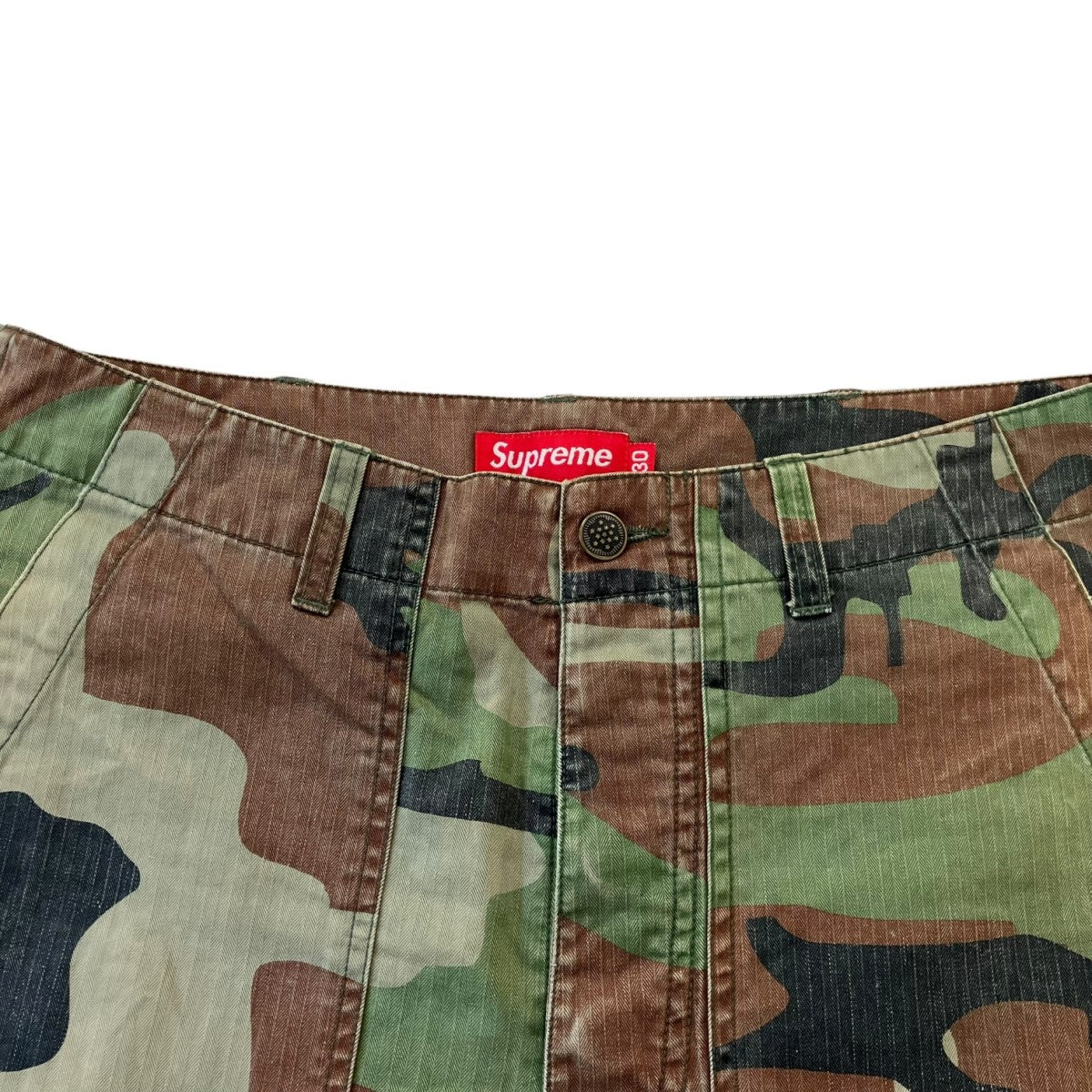 Supreme カモフラテーパードパンツ 古着・中古-3枚目のアイテム画像