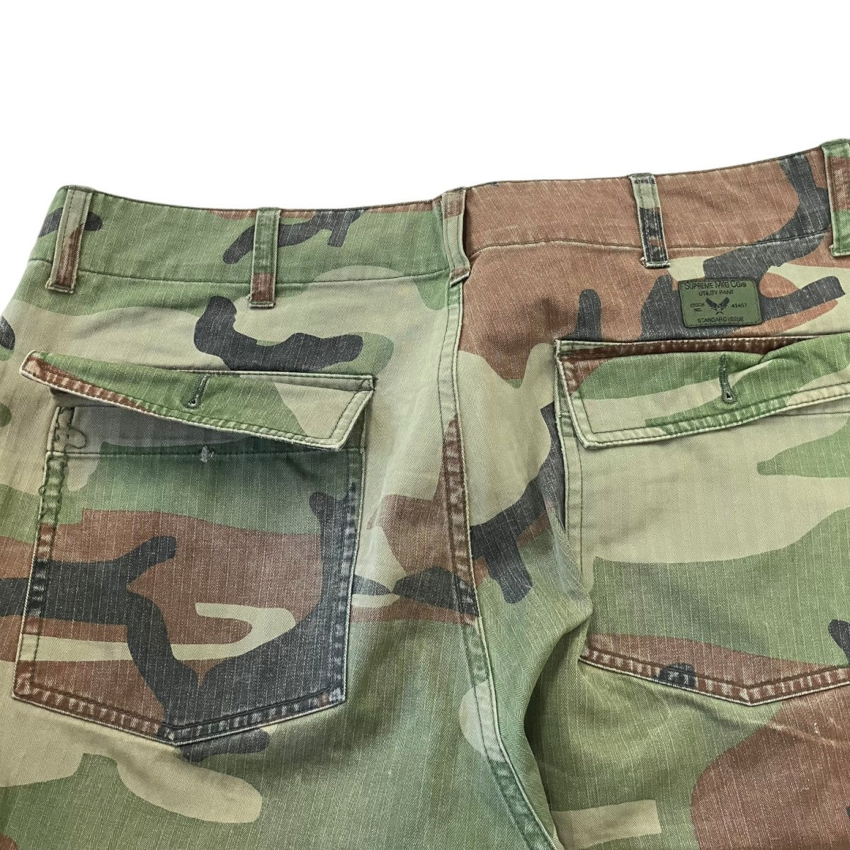 Supreme カモフラテーパードパンツ 古着・中古-5枚目のアイテム画像