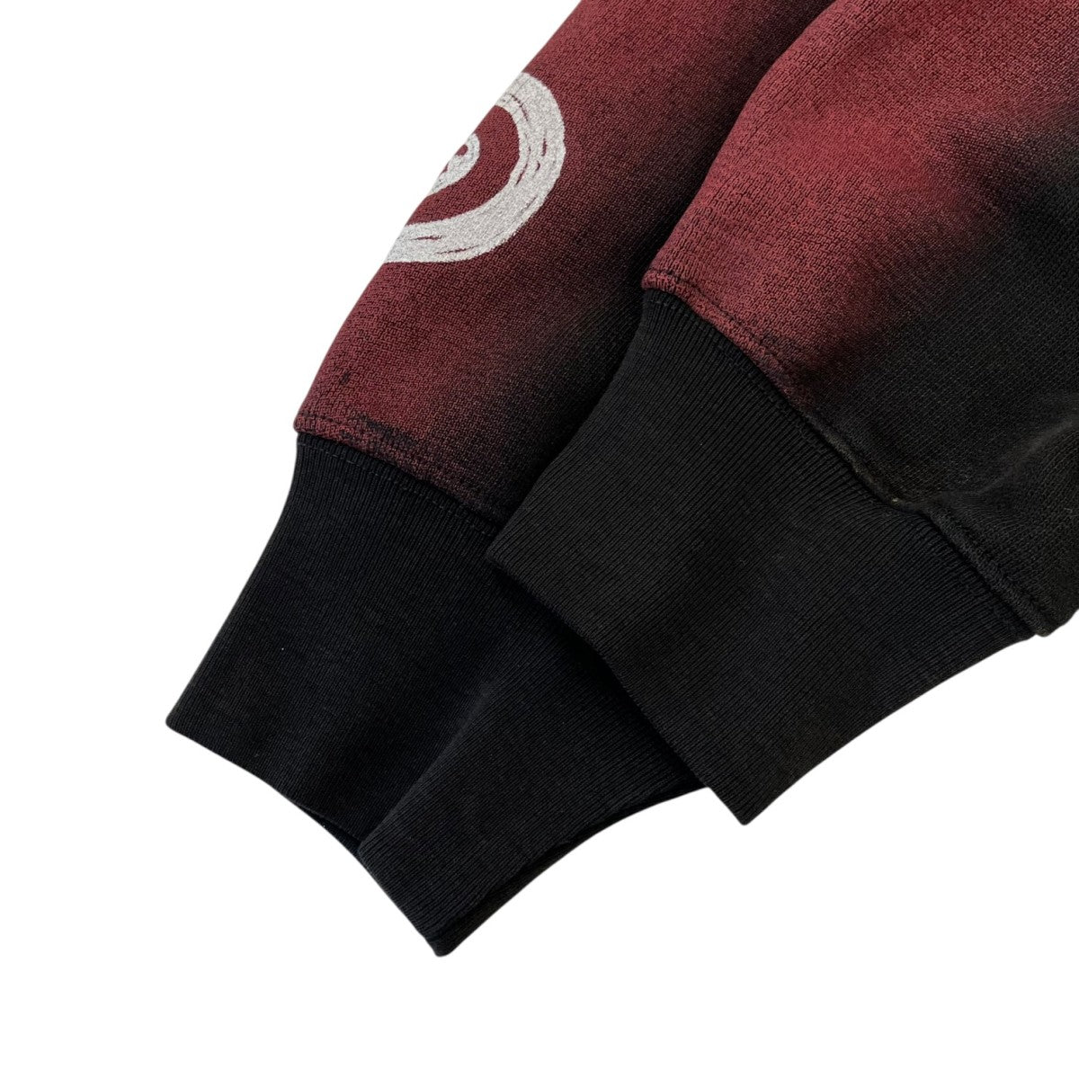 BAPE BY A BATHING APE Hand Draw Football Shark Relaxed Fit Full Zip Hoodieシャークジップパーカー1M30153308 古着・中古-6枚目のアイテム画像