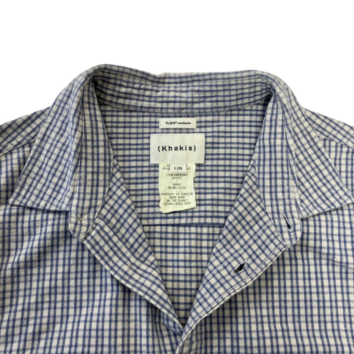 HOUSE CHECK SHIRTフランネルギンガムチェックシャツ