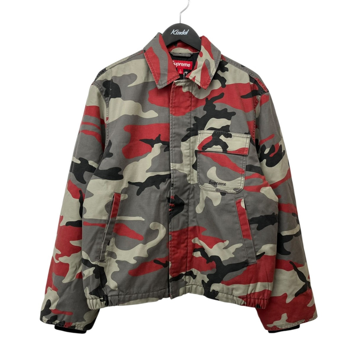 Supreme 26SSCORDURA TWILL UTILITY JACKETジップアップカモジャケット 古着・中古-1枚目のアイテム画像