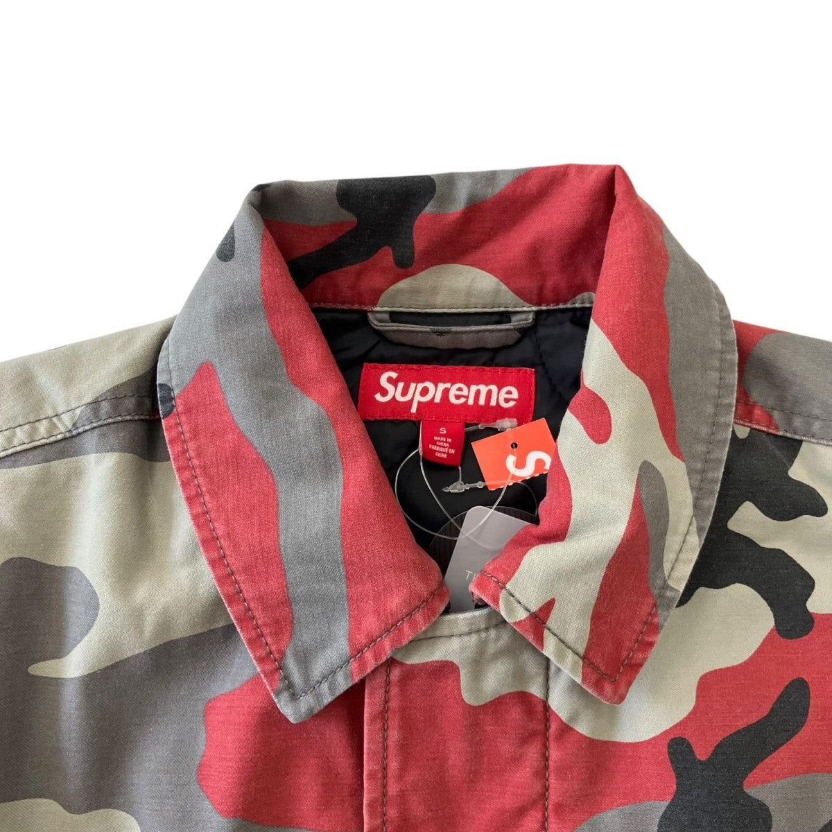 Supreme 26SSCORDURA TWILL UTILITY JACKETジップアップカモジャケット 古着・中古-4枚目のアイテム画像