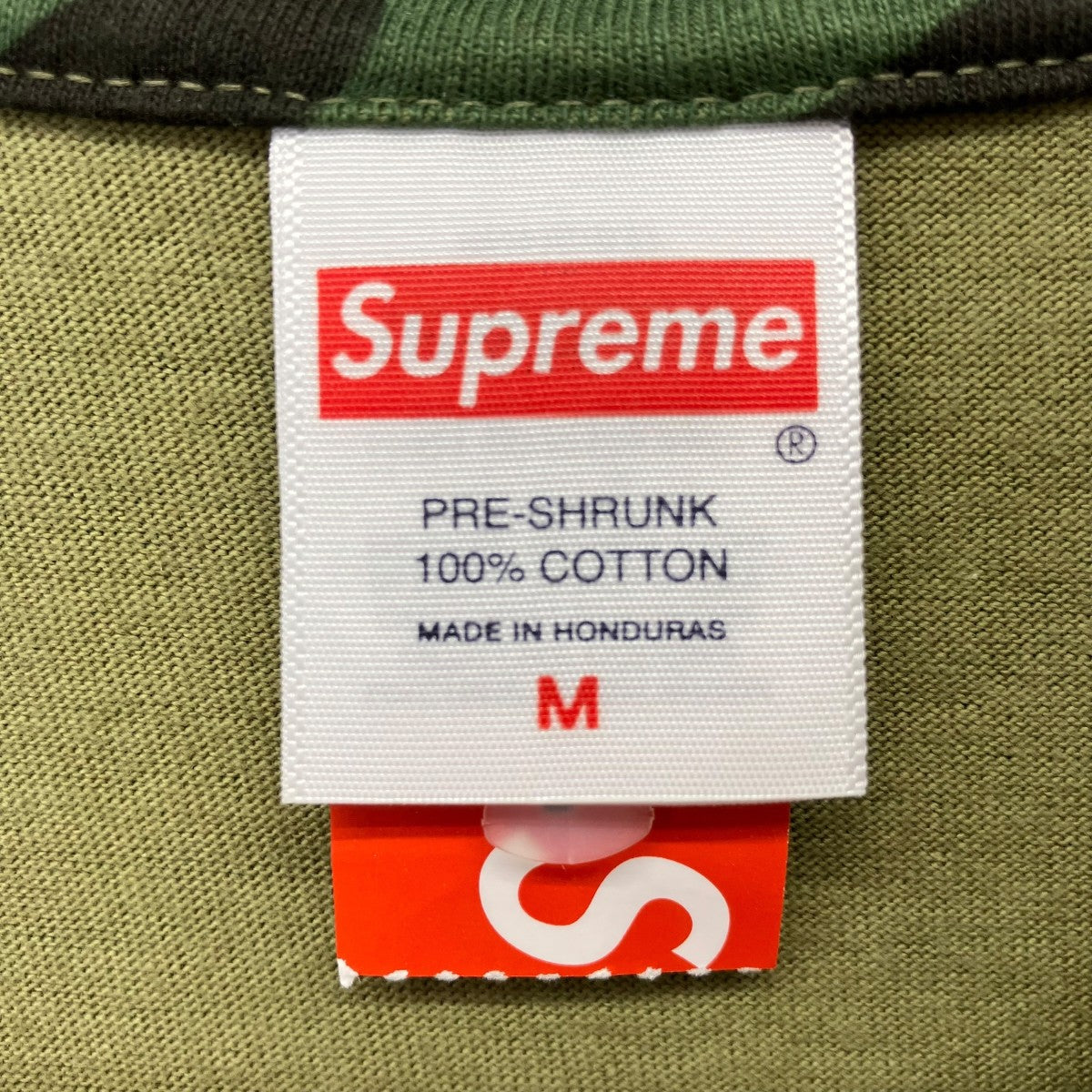 Supreme 26SSOrigami Teeカモ柄プリントＴシャツ 古着・中古-6枚目のアイテム画像