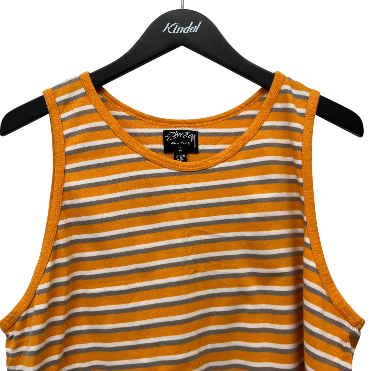 stussy 00sボーダーカットソー 古着・中古-3枚目のアイテム画像