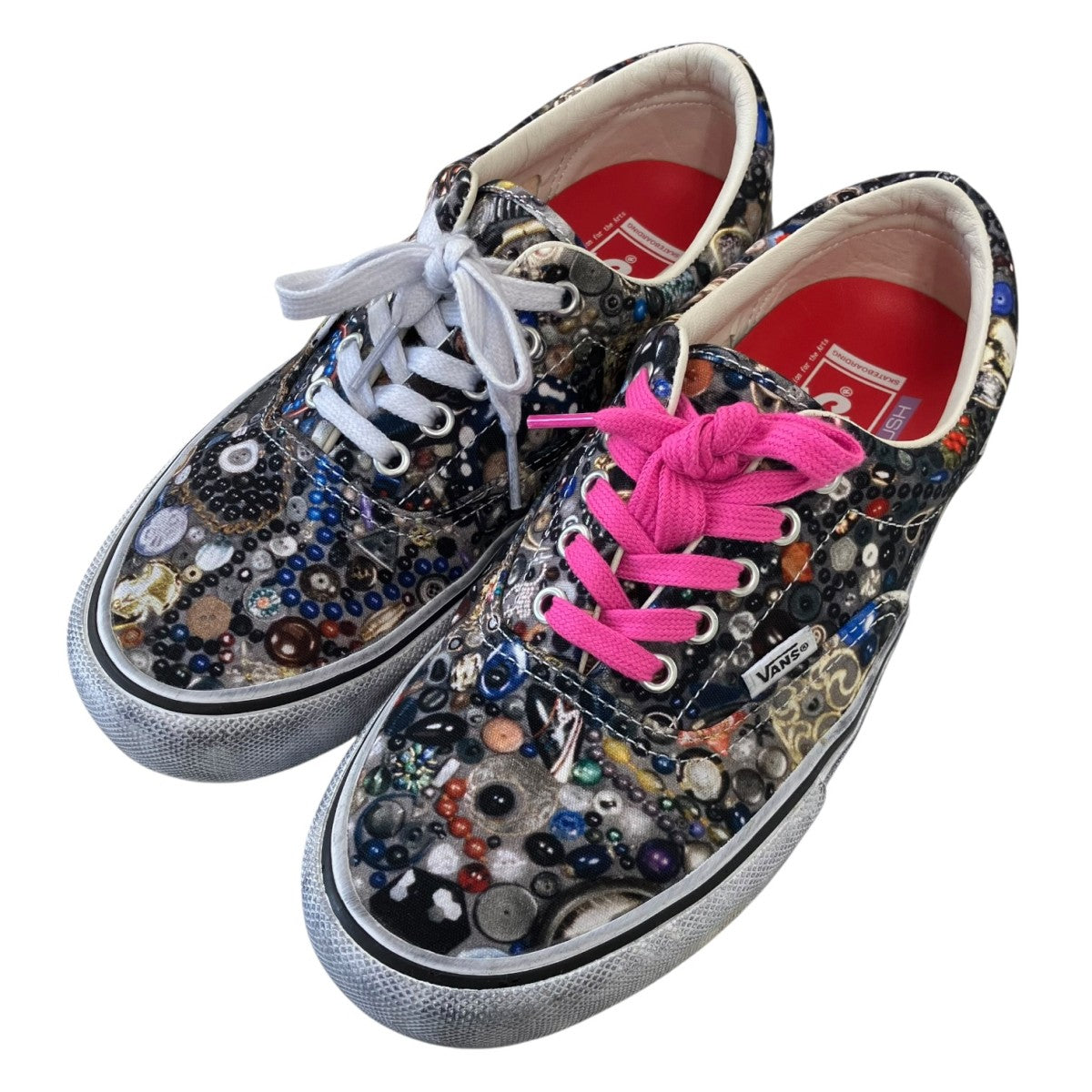 Supreme×VANS 26SSVans Era Mike KelleyエラマイクケリースニーカーローカットスニーカーVN00110ABLU 古着・中古-1枚目のアイテム画像