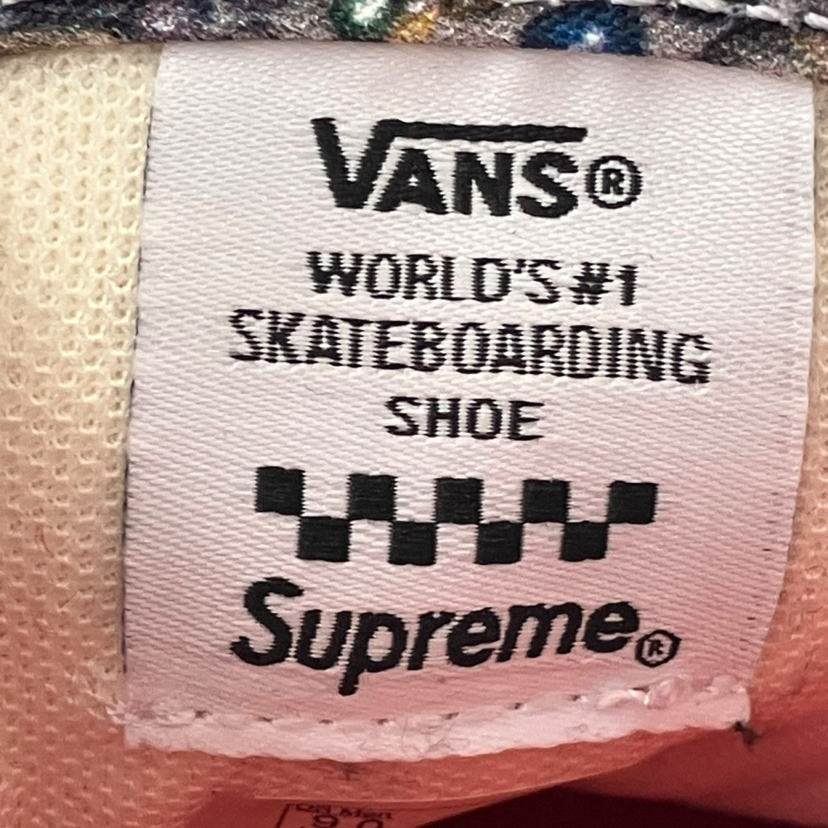 Supreme×VANS 26SSVans Era Mike KelleyエラマイクケリースニーカーローカットスニーカーVN00110ABLU 古着・中古-5枚目のアイテム画像