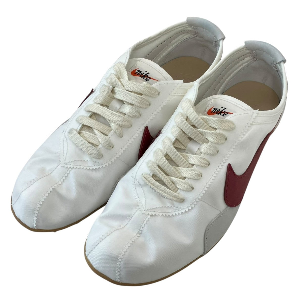 NIKE Summit White and Gum Light BrownローカットスニーカーII0407-100 古着・中古-1枚目のアイテム画像