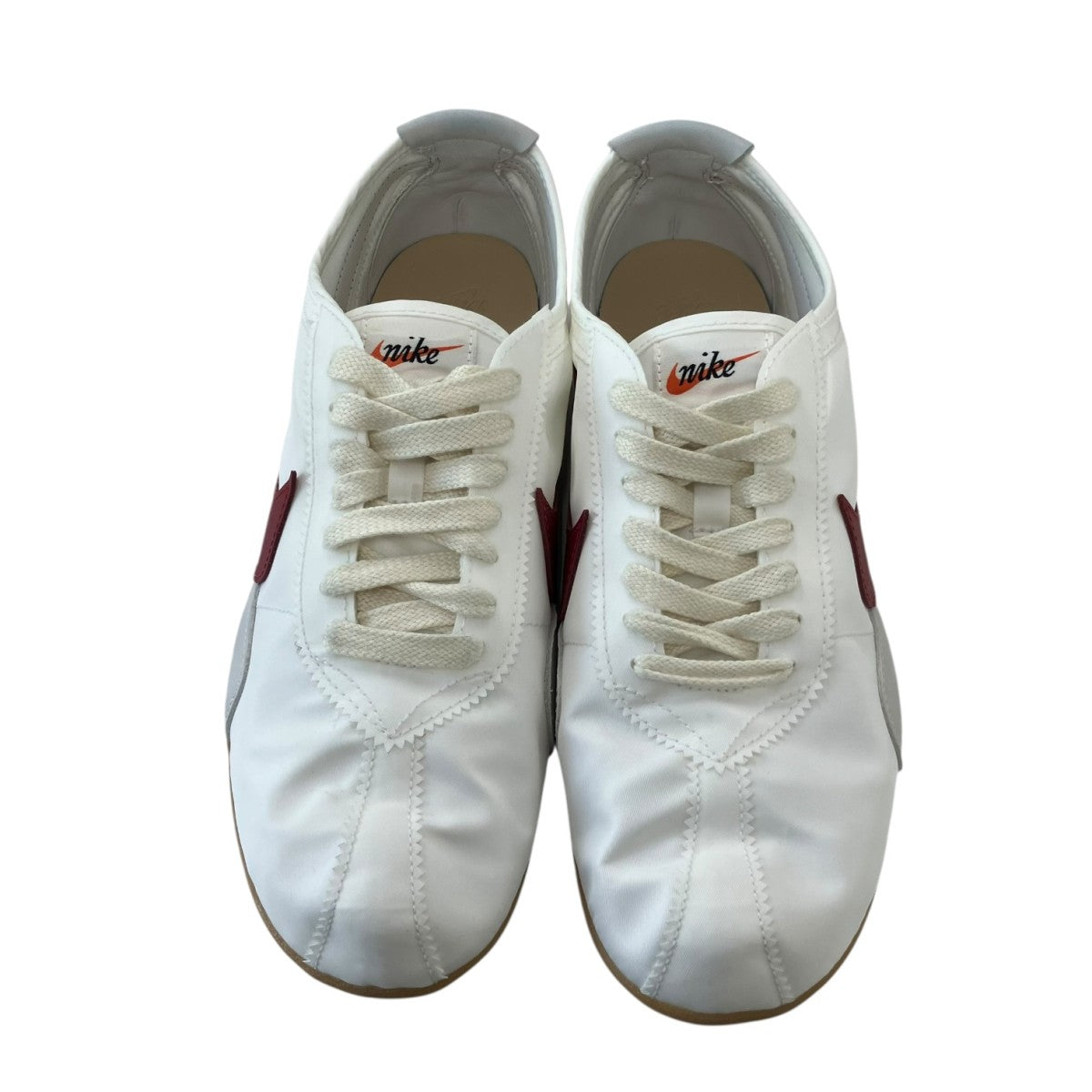 NIKE Summit White and Gum Light BrownローカットスニーカーII0407-100 古着・中古-2枚目のアイテム画像
