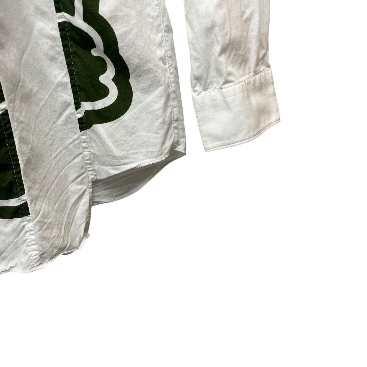 LACOSTE×COMME des GARCONS 長袖プリントシャツFL-B011 古着・中古-5枚目のアイテム画像
