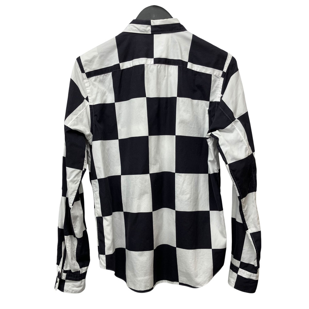 COMME des GARCONS HOMME PLUS 01SS長袖カラーブロックシャツPB 10038M 古着・中古-2枚目のアイテム画像