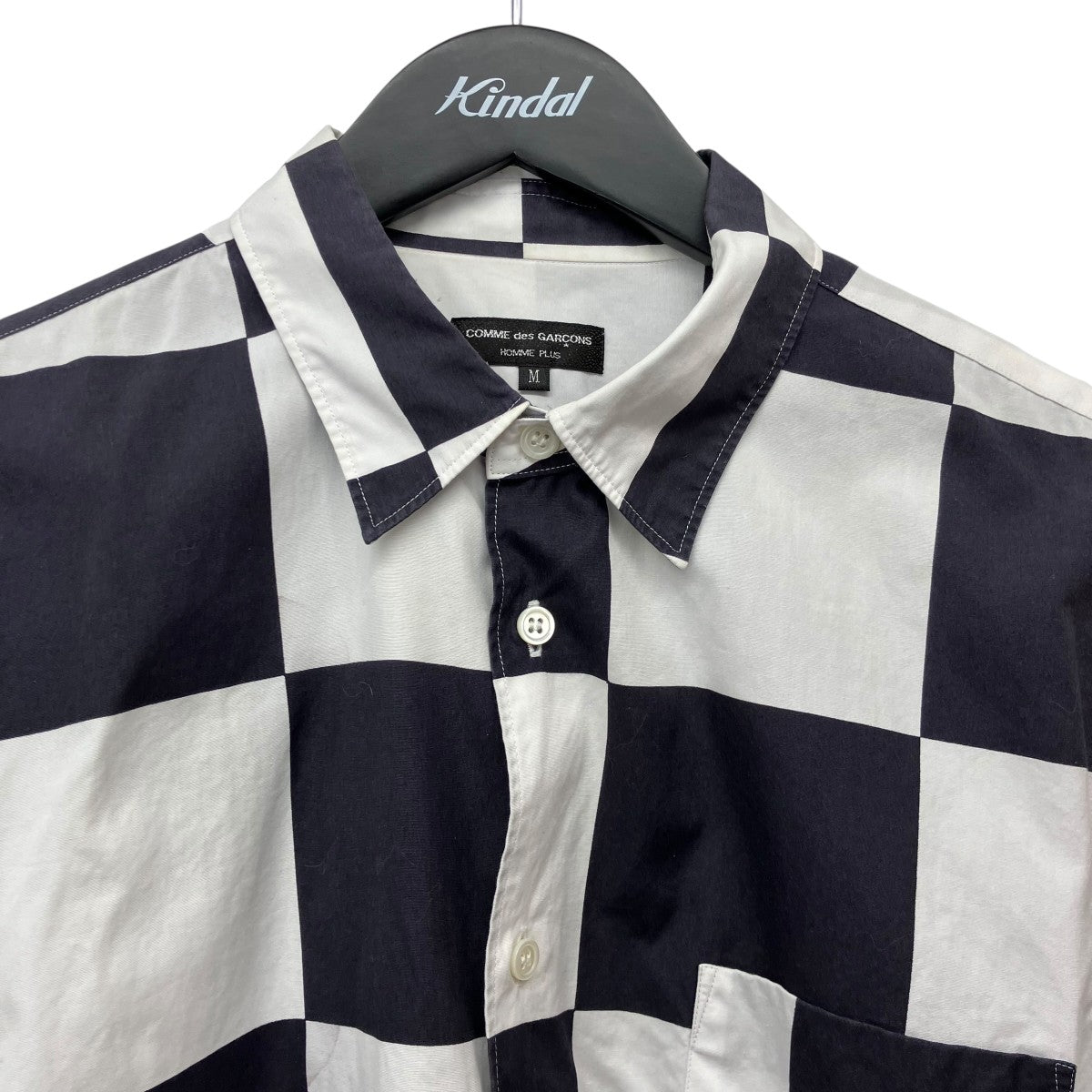 COMME des GARCONS HOMME PLUS 01SS長袖カラーブロックシャツPB 10038M 古着・中古-3枚目のアイテム画像