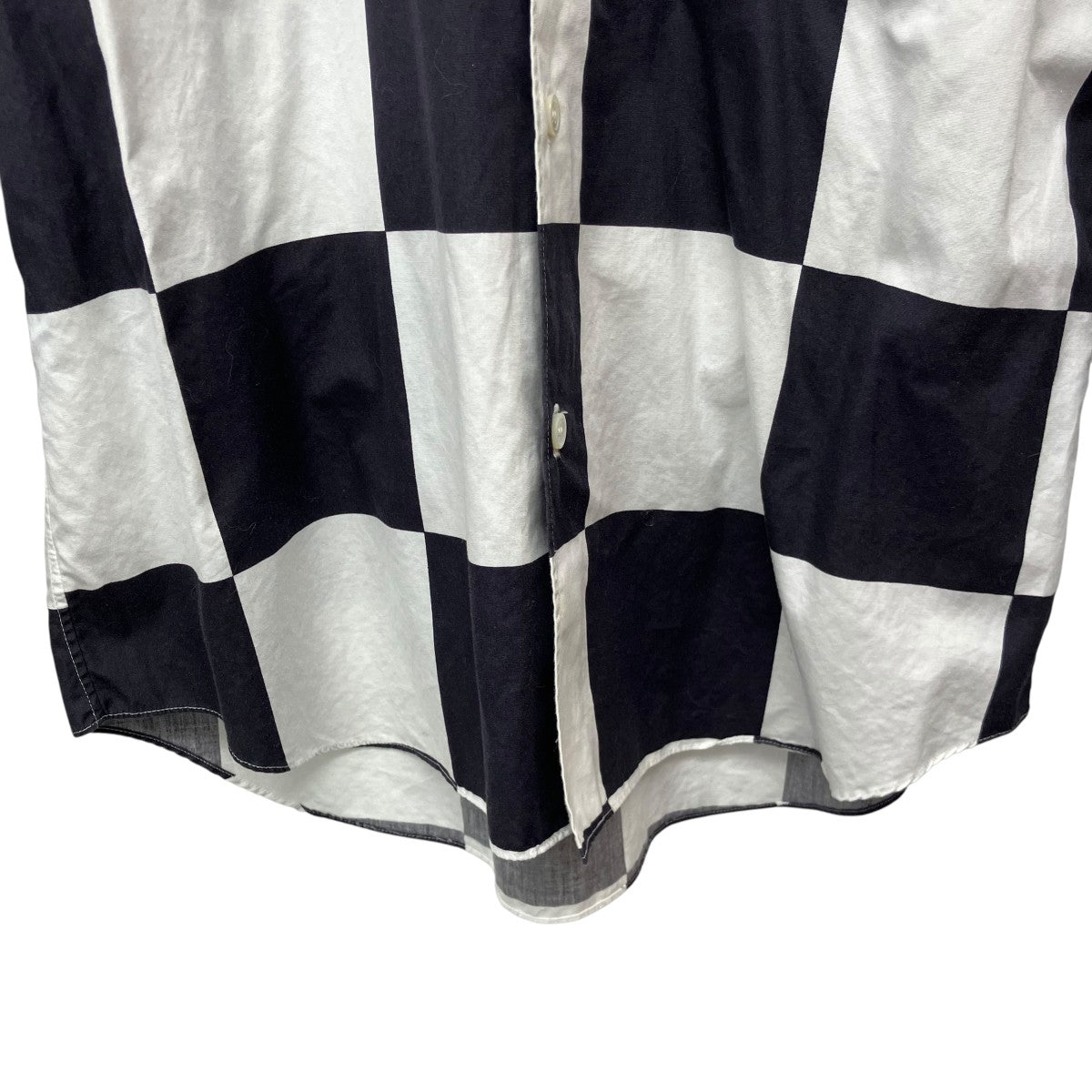 COMME des GARCONS HOMME PLUS 01SS長袖カラーブロックシャツPB 10038M 古着・中古-4枚目のアイテム画像