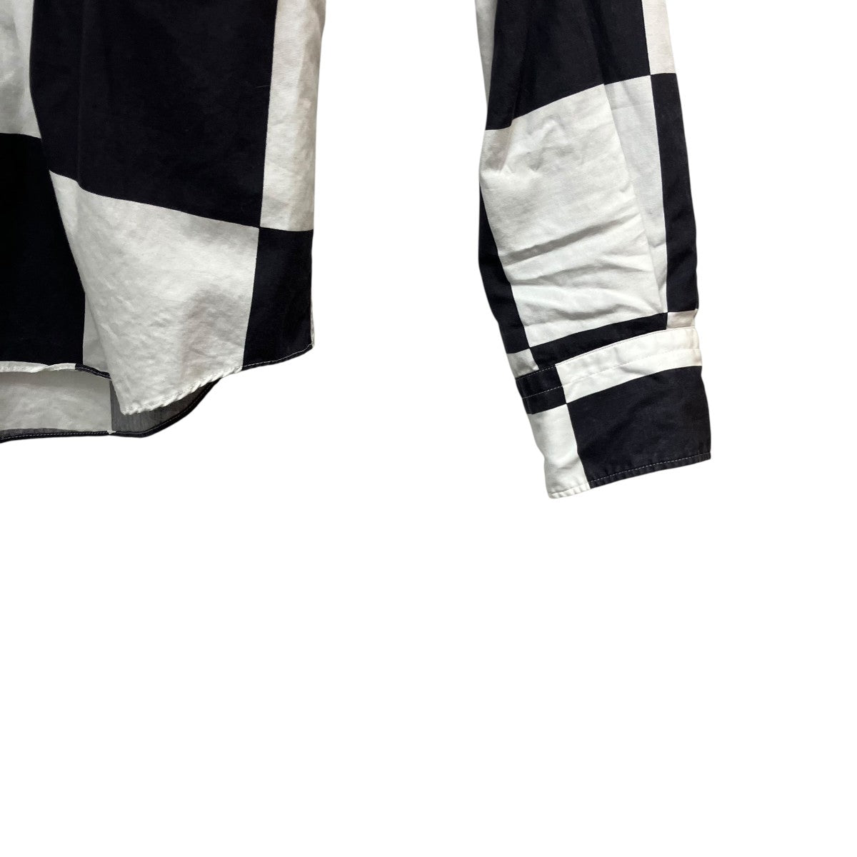 COMME des GARCONS HOMME PLUS 01SS長袖カラーブロックシャツPB 10038M 古着・中古-5枚目のアイテム画像