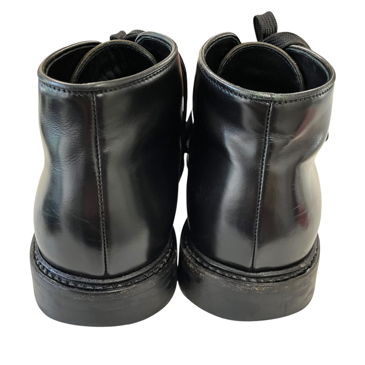 PRADA 5ホールレザーブーツ1484 古着・中古-4枚目のアイテム画像
