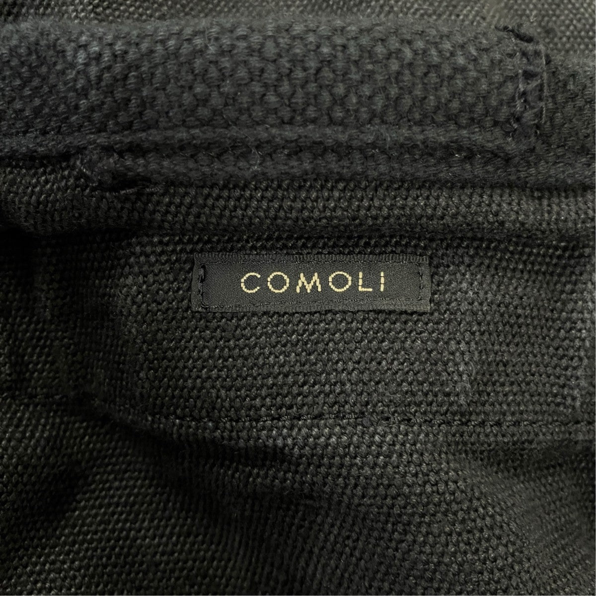 COMOLI 25AWヘンプダックショルダーバッグC03-07001 古着・中古-6枚目のアイテム画像